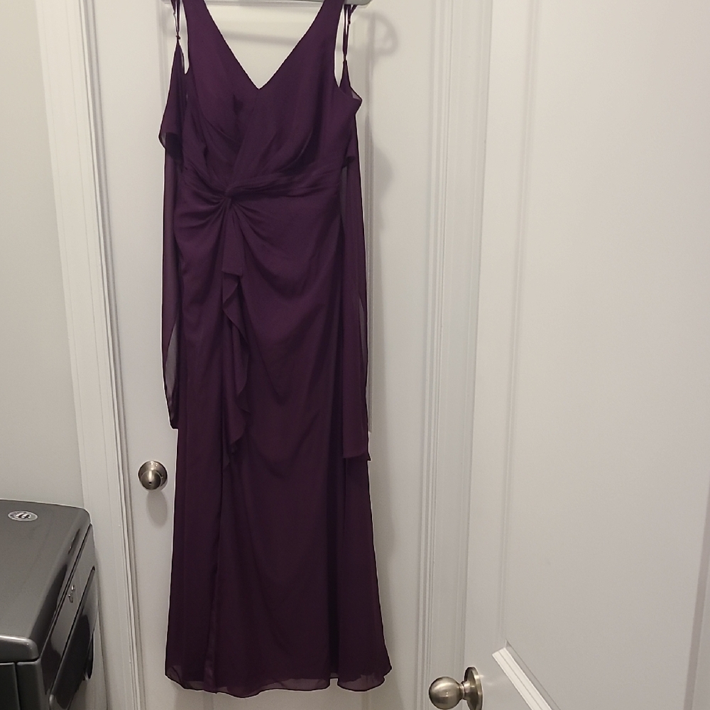 JJs House Deep Purple Maxi Dress